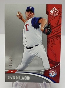 2006 Upper Deck SP Authentic Kevin Millwood Baseball Card. #192 /899