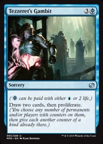 x1 Tezzeret's Gambit - Modern Masters 2015 - NM - MTG - Image 1 of 1