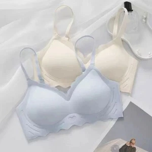 Seamless Thin Push-up Sexy Bra Thin Soft Support Underwear Women - Bild 1 von 16