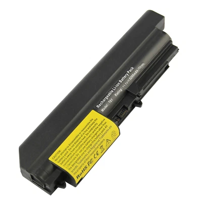 T400 Battery for Lenovo ThinkPad T61 T61P R61 R400 7737 7742 FRU 42T4645 42T4677 - Image 1 of 4