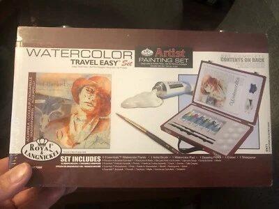 Juegos de pinturas de acuarela fáciles de viajar para artistas nuevos y sellados Foto 1 de 3