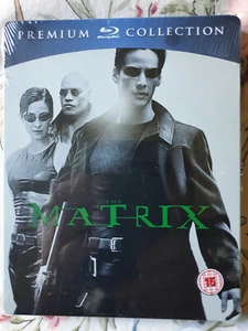 The Matrix Premium Collection UK BLU RAY Steelbook NEW & FACTORY SEALED - Picture 1 of 4