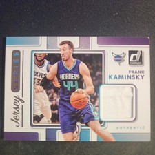 2017-18 Donruss - Frank Kaminsky - Jersey Series - Hornets - Game Worn Patch