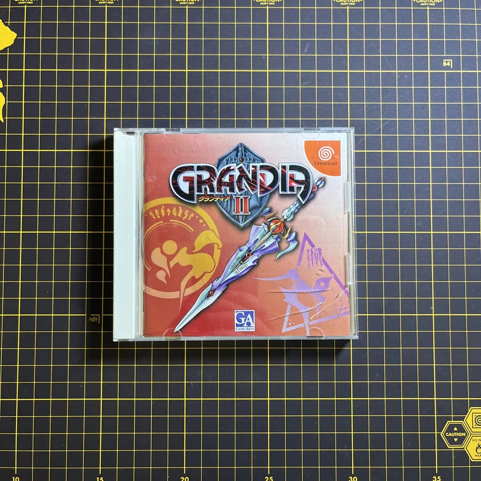 Grandia II 2 Sega Dreamcast DC NTSC-J Japanese Complete - Image 1 of 3