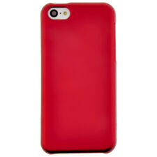 For Apple iPhone 5C i5C Lite Shield Rubberized Red Case Cover Protector Guar