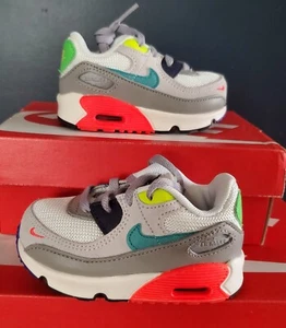 NUEVO AUTÉNTICO NIKE AIR MAX 90 EOI (TD) "EVOLUCIÓN DE ICONOS" EE. UU. 5C - Imagen 1 de 4
