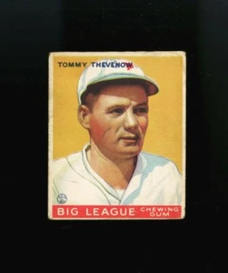 1933 GOUDEY ~ #36 ~ TOMMY THEVENOW ~ LOW NUMBER ~ PITTSBURGH PIRATES - Picture 1 of 2