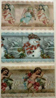 3 ZAUBERFOLIEN +++ WEIHNACHTEN +++ für Gegenstände bis 8 cm Durchmesser + 3 - Bild 1 von 4