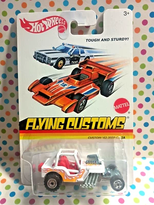 HOT WHEELS FLYING CUSTOMS CUSTOM 42 JEEP CJ 2A NEW B8 - Image 1 of 4