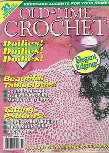 Old Time Crochet Magazine ~ Autumn 1993 - Picture 1 of 2