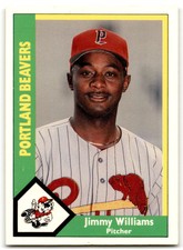 1990 CMC Portland Beavers Jimmy Williams Portland Beavers #10