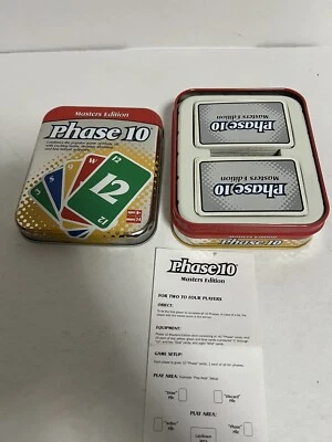 Phase 10 Masters Edition - Fundex 2003 COMPLETE w instructions - Image 1 of 4