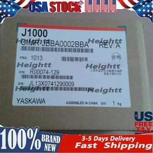 US FREE TAX CIMR-JBBA0002BBA 1PC Yaskawa Inverter 0,2kw CIMR-JBBA0002BBA - Foto 1 di 2