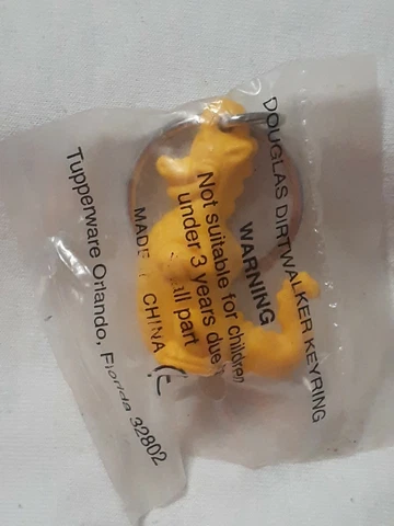 Dragon Tales Vintage Key chain Douglas 90s BRAND NEW FACTORY SEALED Tupperware Cover
