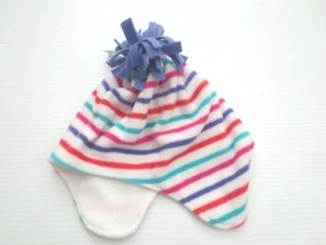 GAP Kids Fleece Winter Hat Multicolor Stripe - Size S/M - NWT - Picture 1 of 1