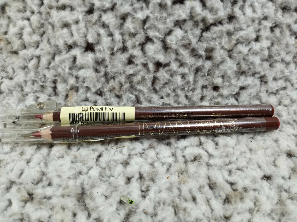 Lote 2 lápices IMAN PERFECT LIP PENCIL FIRE con sacapuntas sellado nuevo envío gratuito Foto 1 de 4