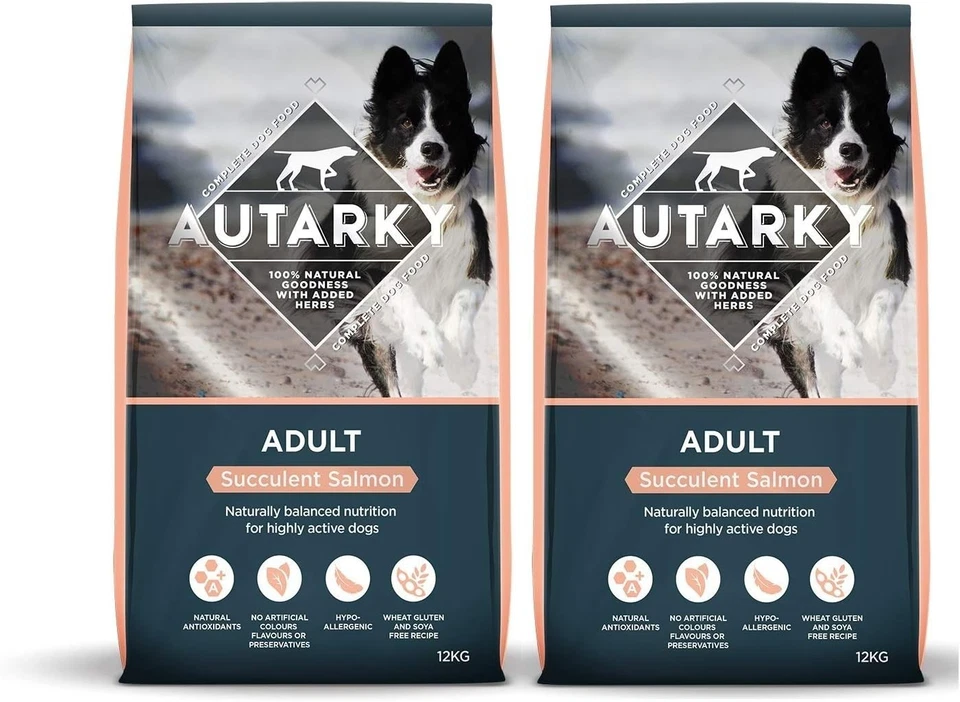 Autarky Salmon Dog Food 2 x 12kg (24Kg)