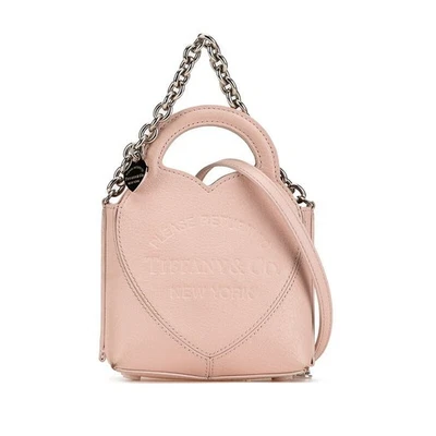 Bolso de Mano Tiffany & Co Cuero Micro Tote Mujer Rosa Talla Única Foto 1 de 4