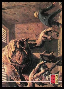 1993 Topps Star Wars Galaxy Luke Skywalker's Confrontation #44 NON_SPORT CARD - Picture 1 of 2