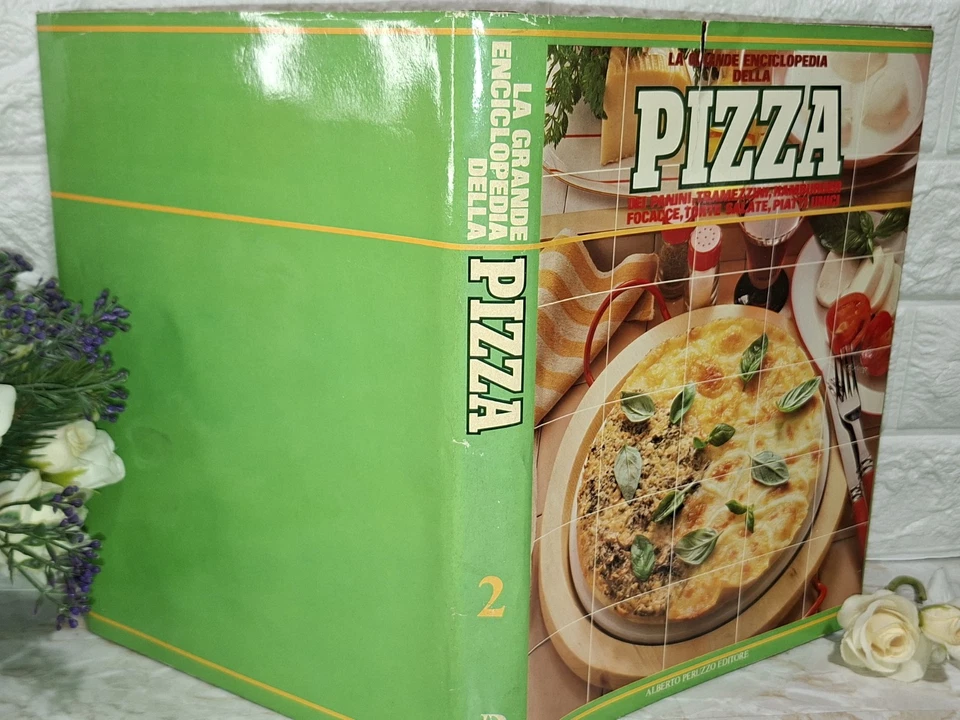  LIBRO CUCINA LA GRANDE ENCICLOPEDIA DELLA PIZZA VOL 2 ALBERTO PERUZZO EDITORE - Immagine 1 di 4