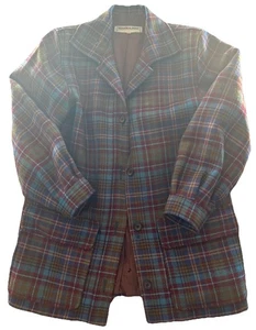 Vintage Yves Saint Laurtent karierter Blazer aus 100% Schurwolle Größe 38 - Bild 1 von 10