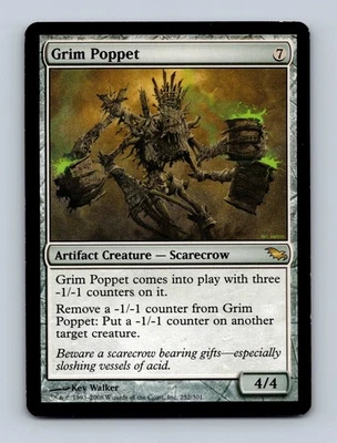 Grim Poppet Shadowmoor Non-Foil MTG LP - Image 1 of 2