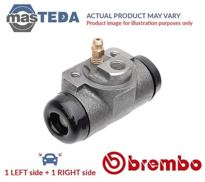 A 12 C17 DRUM WHEEL BRAKE CYLINDER PAIR BREMBO 2PCS FOR SKODA RAPID,ROOMSTER - Image 1 of 4