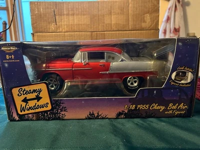 Chevy Bel Air 1955 Ertl American Muscle 1:18 ventanas vaporosas Foto 1 de 4