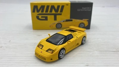 TSMMGT00866L TSM Model Bugatti EB110 Super Sport Giallo Bugatti LHD 1/64 - Immagine 1 di 3