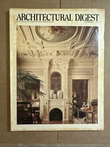 Architectural Digest Magazine October 1977 - Picture 1 of 4