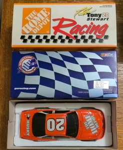 TONY STEWART 1999 #20 HOME DEPOT 1/24 Action ROOKIE YEAR CAR NEW OLD STOCK L@@K! - Picture 1 of 10