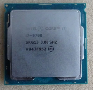 Processore Intel Core i7- 9700 3,0 GHz 8 core LGA 1151 v2 - Foto 1 di 1