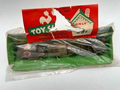 Vintage Unbreakable Miniature Plastic Military Vehicles - Ambulance, Truck, Jeep - Image 1 of 4