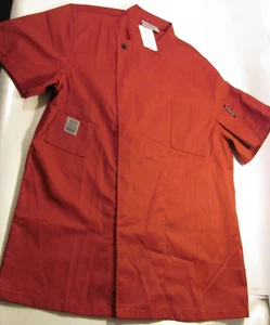 Chuyiyoupin Shirt Damen L XL Burgunderrot Chinesischer Koch Knopfleiste Neu - Bild 1 von 16