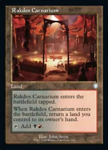 x4 Rakdos Carnarium - Retro Frame U MTG Commander: The Brothers' War M/NM, Engli - Picture 1 of 1