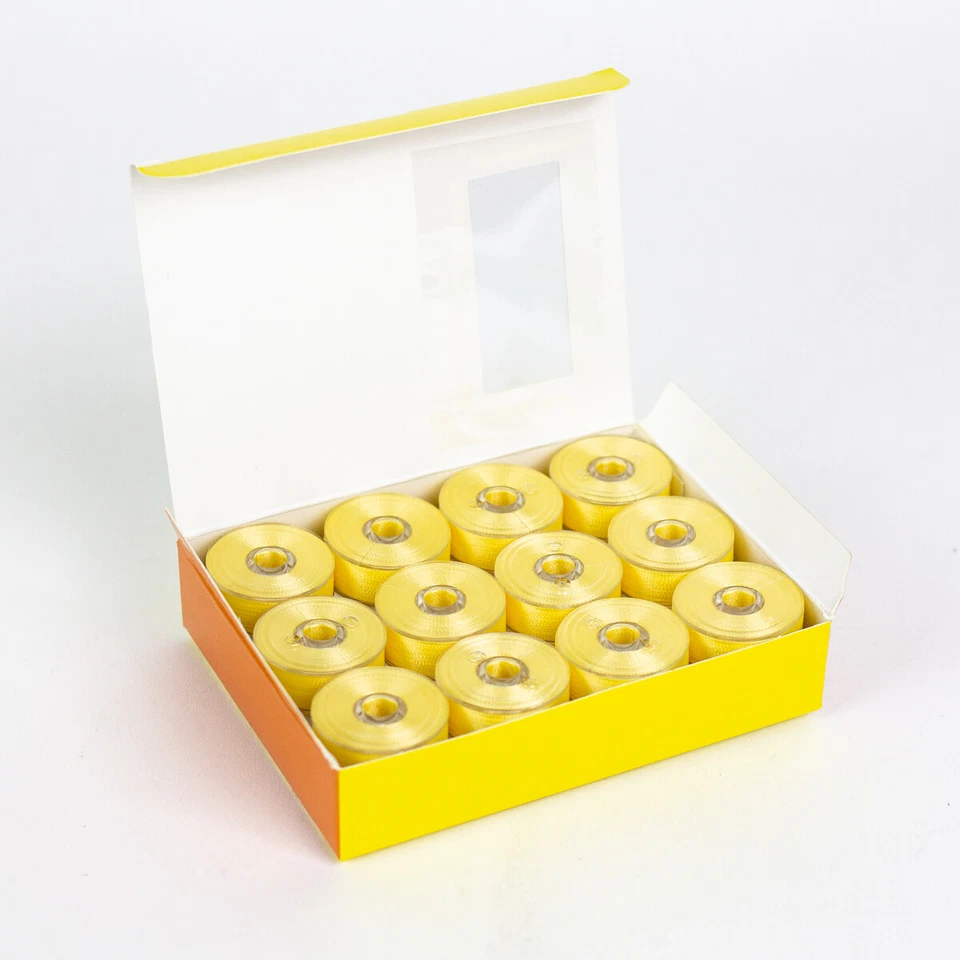 WonderFil Deco Bob Thread 80wt 2ply Cottonized Polyester M Prewound Bobbins - Image 1 of 1