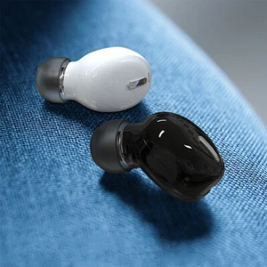 Earphone Headphone Headset Single With Mic Earbuds Bluetooth Wireless - Zdjęcie 1 z 20