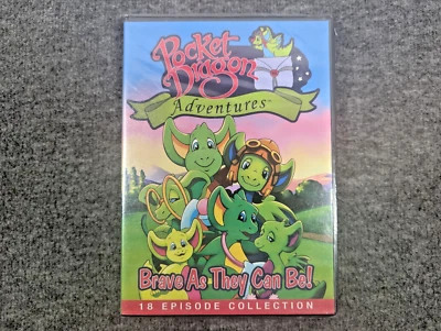 Pocket Dragon Adventures: Brave As They Can Be! DVD, 18 Episodes, Brand New - Image 1 of 2