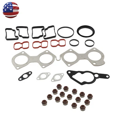 Kit de juntas y vástago de válvula apto para 09-15 Mercedes-Benz C180 A2710960280 Foto 1 de 4