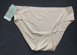 Schiesser Women's Knickers Briefs Panties Invisible Cotton Beige Nude Size XXL - Picture 1 of 7