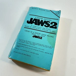 JAWS 2: A NOVEL By Hank Searls - Hardcover - Picture 1 of 12
