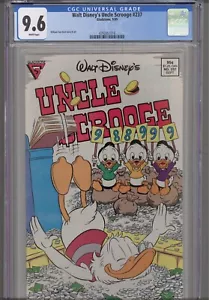 Verkaufspreis: Sparen Sie 40 %: Walt Disney's Onkel Scrooge #237 CGC 9.6 1989 Gladstone - Bild 1 von 8