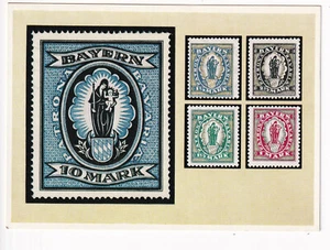 uralte AK Abschiedsausgabe Bayern 1920 Patrona Bavariae 1969 //02 - Bild 1 von 2
