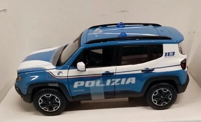 MAISTO  1/24 -JEEP RENEGADE POLIZIA ITALIA 113 ITEM 31520  - Immagine 1 di 2