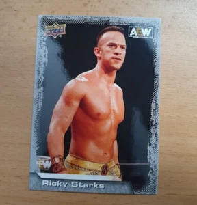 AEW 2022 Upper Deck Karte # 17 RICKY STARKS All Elite Wrestling Card WWE Saints - Bild 1 von 2