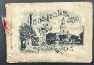 Circa 1914 Booklet Annapolis And The U.S. Navy U.S.S. Bagley Torpedo Boat - Picture 1 of 13