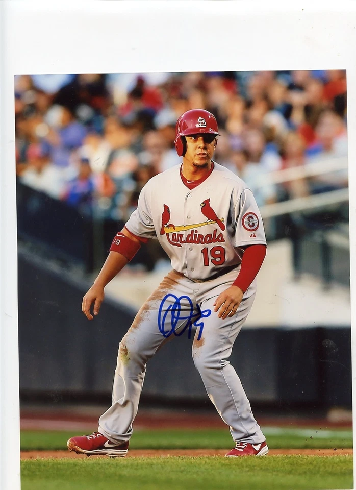 FOTO 8X10 FIRMADA AUTOGRAFIADA POR JON JAY ST. LOUIS CARDINALS Foto 1 de 1