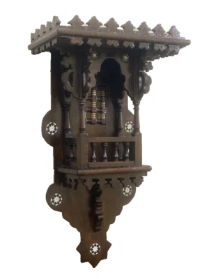 Handmade Wall Mounted Wood Shelf Decorative Shelf Floating Shelf Wooden Shelf - Image 1 of 4