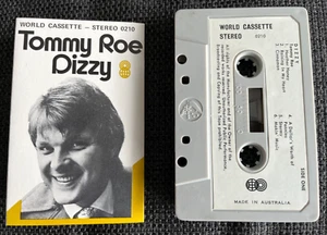 TOMMY ROE DIZZY 1972 RARE AUSTRALIAN RELEASE CASSETTE TAPE - Bild 1 von 3