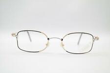 PASS P046 Black Gold Silver Oval Glasses Frames Eyeglasses New